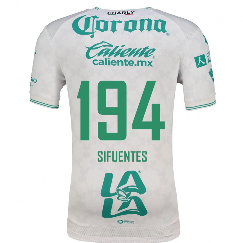 Danxen Heren José Manuel Sifuentes #194 Lichtgroen Wit Uitshirt Uittenue 2026/27 T-Shirt België