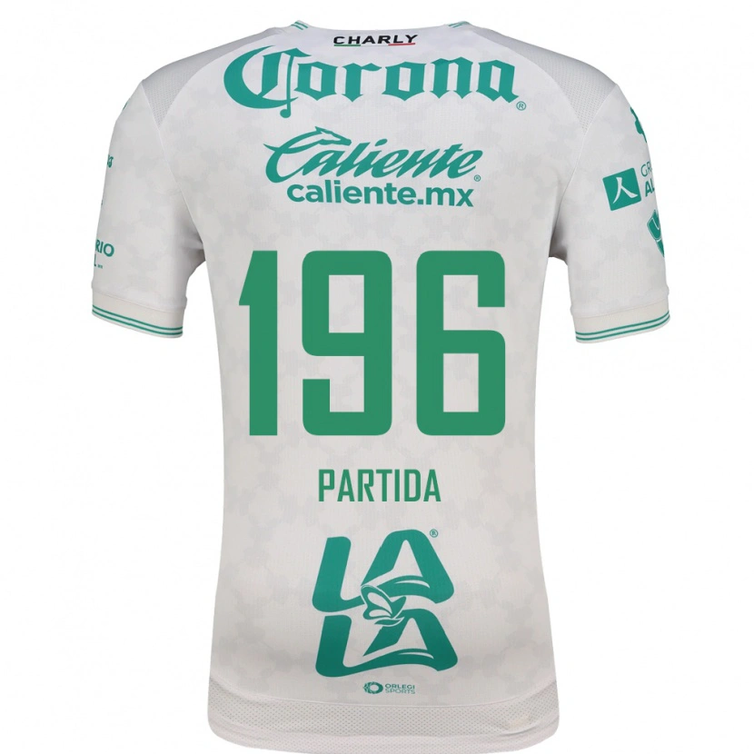 Danxen Heren Alejandro Partida #196 Lichtgroen Wit Uitshirt Uittenue 2026/27 T-Shirt België