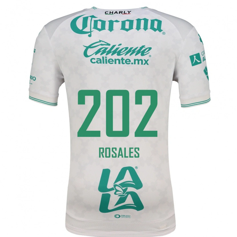 Danxen Heren Luis Rosales #202 Lichtgroen Wit Uitshirt Uittenue 2026/27 T-Shirt België