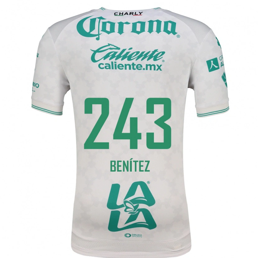 Danxen Heren Gianluca Benítez #243 Lichtgroen Wit Uitshirt Uittenue 2026/27 T-Shirt België