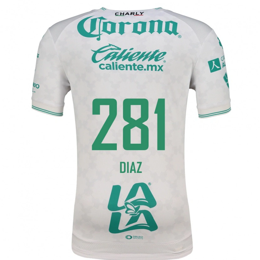 Danxen Heren Didier Díaz #281 Lichtgroen Wit Uitshirt Uittenue 2026/27 T-Shirt België