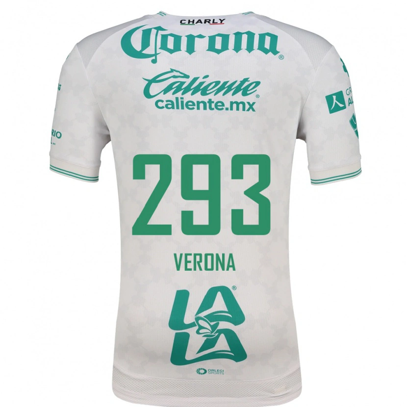 Danxen Heren Jesús Verona #293 Lichtgroen Wit Uitshirt Uittenue 2026/27 T-Shirt België