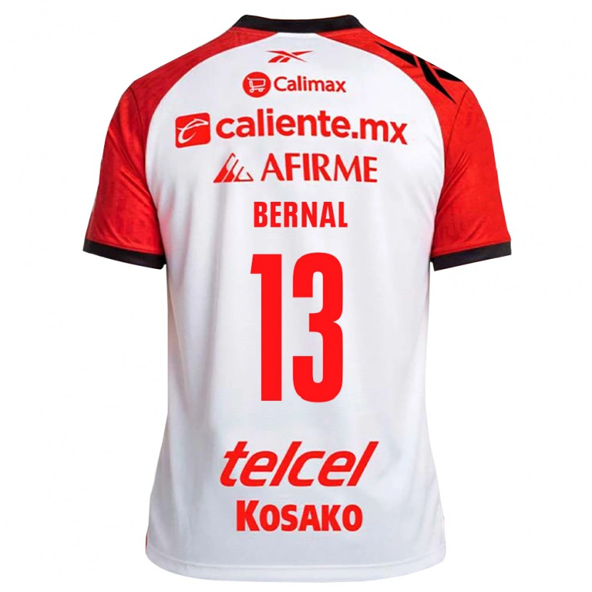 Danxen Heren Mayra Pelayo Bernal #13 Wit Zwart Rood Uitshirt Uittenue 2026/27 T-Shirt België