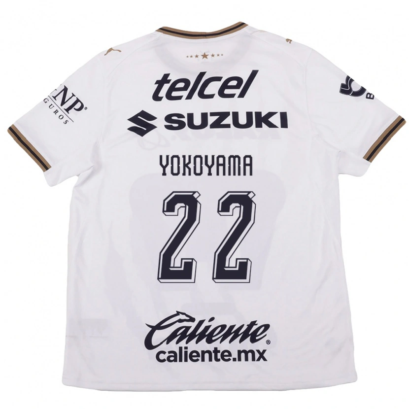 Danxen Heren Akemi Yokoyama #22 Wit Zwart Bruin Uitshirt Uittenue 2026/27 T-Shirt België