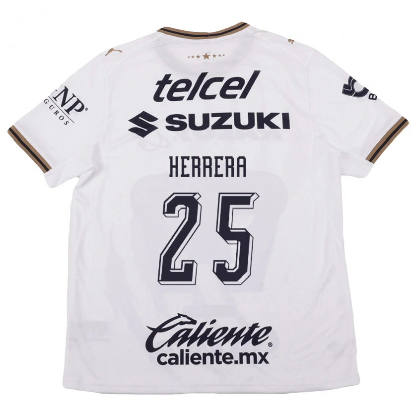 Danxen Heren Laura Herrera #25 Wit Zwart Bruin Uitshirt Uittenue 2026/27 T-Shirt België