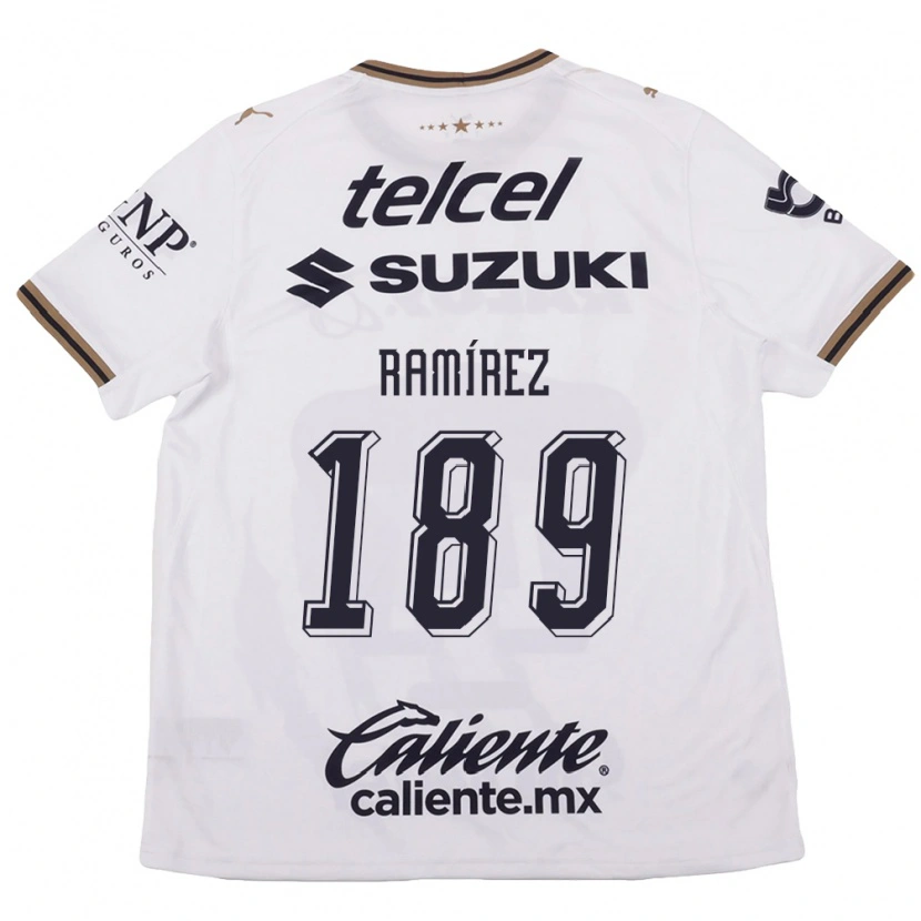 Danxen Heren Héctor Ramírez #189 Wit Zwart Bruin Uitshirt Uittenue 2026/27 T-Shirt België