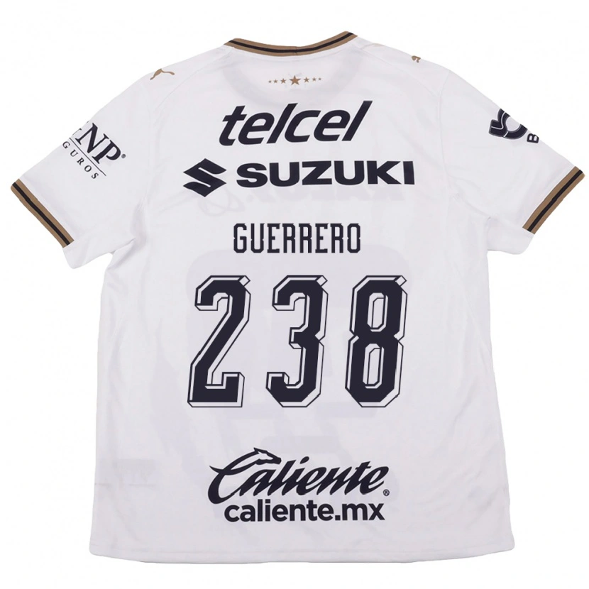 Danxen Heren André Guerrero #238 Wit Zwart Bruin Uitshirt Uittenue 2026/27 T-Shirt België