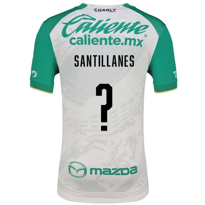 Danxen Heren Antonio Santillanes #0 Lichtgroen Wit Uitshirt Uittenue 2026/27 T-Shirt België