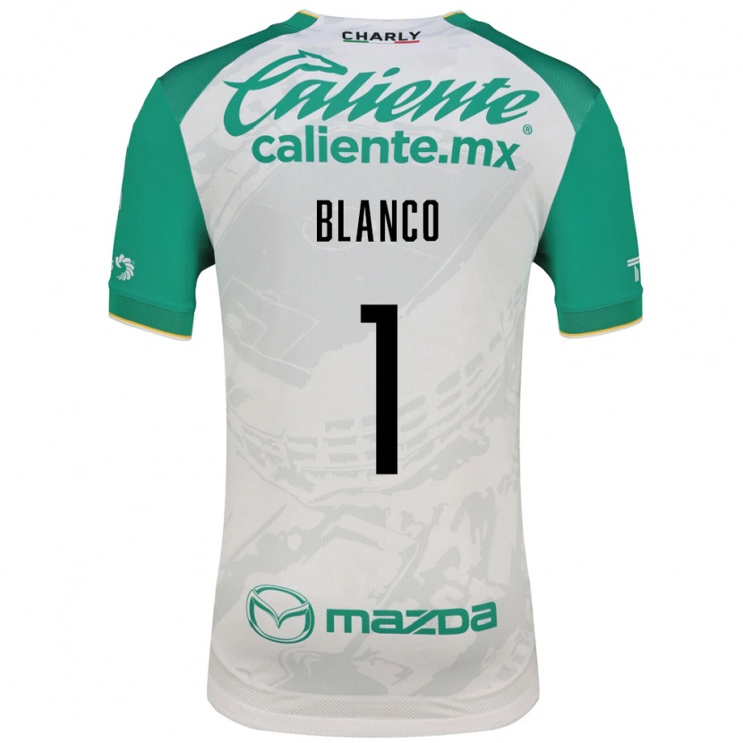 Danxen Heren Alfonso Blanco #1 Lichtgroen Wit Uitshirt Uittenue 2026/27 T-Shirt België