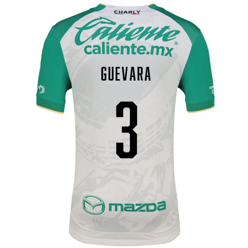 Danxen Heren Juan Guevara #3 Lichtgroen Wit Uitshirt Uittenue 2026/27 T-Shirt België