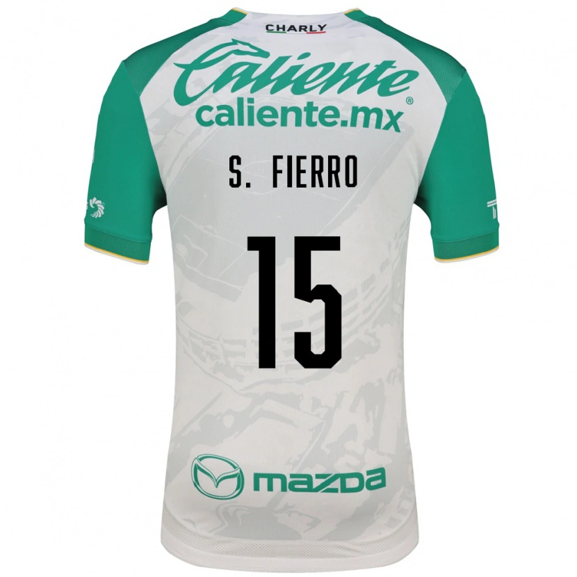 Danxen Heren Sebastián Fierro #15 Lichtgroen Wit Uitshirt Uittenue 2026/27 T-Shirt België
