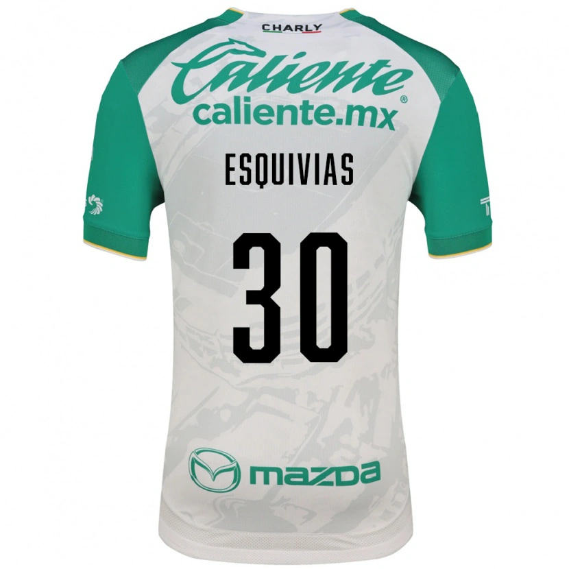 Danxen Heren Isabela Esquivias #30 Lichtgroen Wit Uitshirt Uittenue 2026/27 T-Shirt België