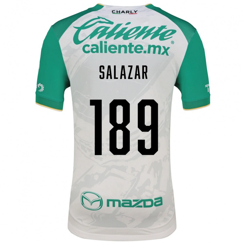 Danxen Heren José Salazar #189 Lichtgroen Wit Uitshirt Uittenue 2026/27 T-Shirt België