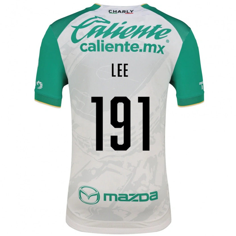 Danxen Heren Luis Lee #191 Lichtgroen Wit Uitshirt Uittenue 2026/27 T-Shirt België