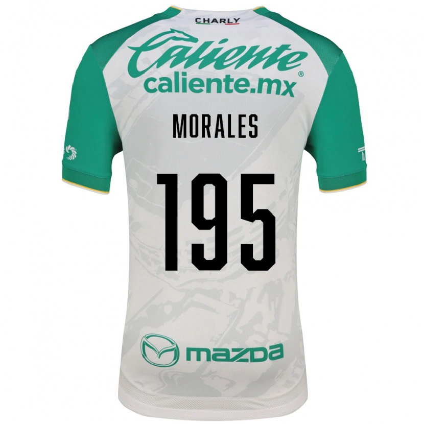 Danxen Heren Daniel Morales #195 Lichtgroen Wit Uitshirt Uittenue 2026/27 T-Shirt België