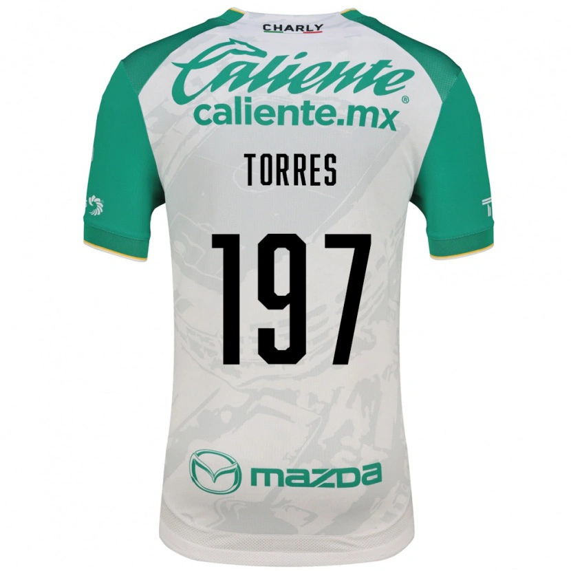 Danxen Heren Erick Torres #197 Lichtgroen Wit Uitshirt Uittenue 2026/27 T-Shirt België