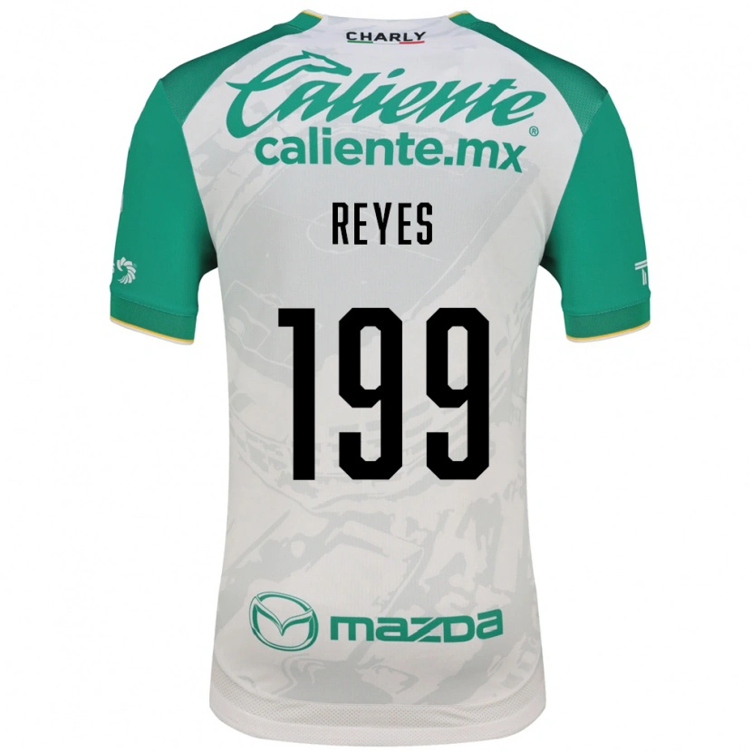 Danxen Heren Jonathan Reyes #199 Lichtgroen Wit Uitshirt Uittenue 2026/27 T-Shirt België