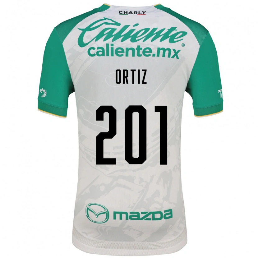 Danxen Heren Youssef Ortiz #201 Lichtgroen Wit Uitshirt Uittenue 2026/27 T-Shirt België