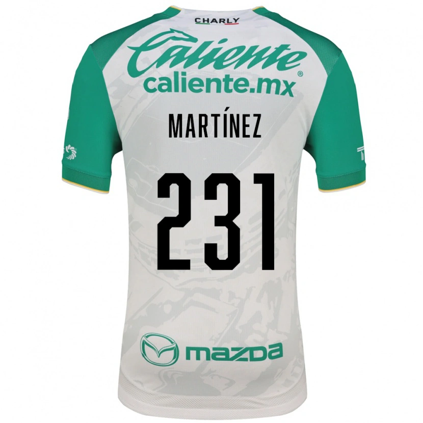 Danxen Heren Franco Martínez #231 Lichtgroen Wit Uitshirt Uittenue 2026/27 T-Shirt België