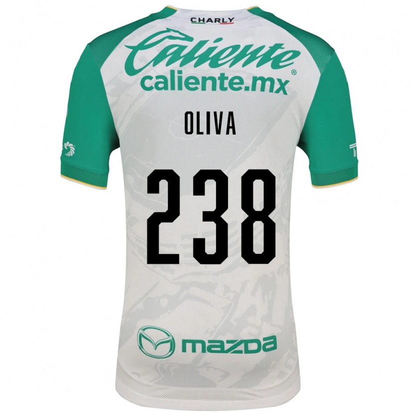 Danxen Heren Emiliano Oliva #238 Lichtgroen Wit Uitshirt Uittenue 2026/27 T-Shirt België