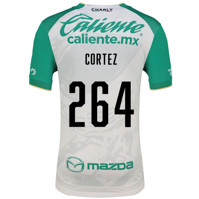 Danxen Heren Enrique Cortez #264 Lichtgroen Wit Uitshirt Uittenue 2026/27 T-Shirt België