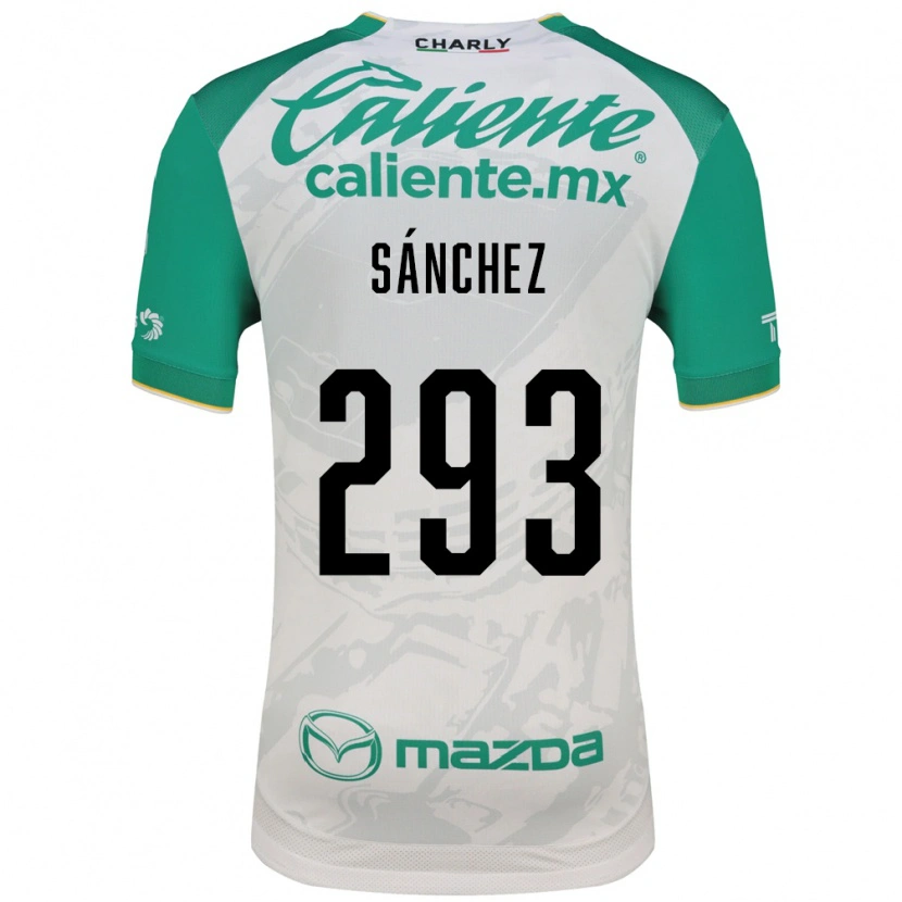 Danxen Heren Christian Sánchez #293 Lichtgroen Wit Uitshirt Uittenue 2026/27 T-Shirt België