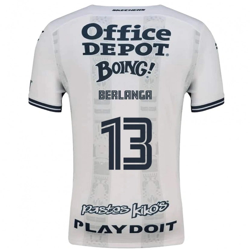 Danxen Heren Jorge Berlanga #13 Rood Wit Zwart Uitshirt Uittenue 2026/27 T-Shirt België