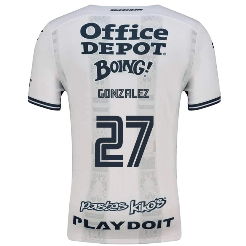 Danxen Heren Owen González #27 Rood Wit Zwart Uitshirt Uittenue 2026/27 T-Shirt België