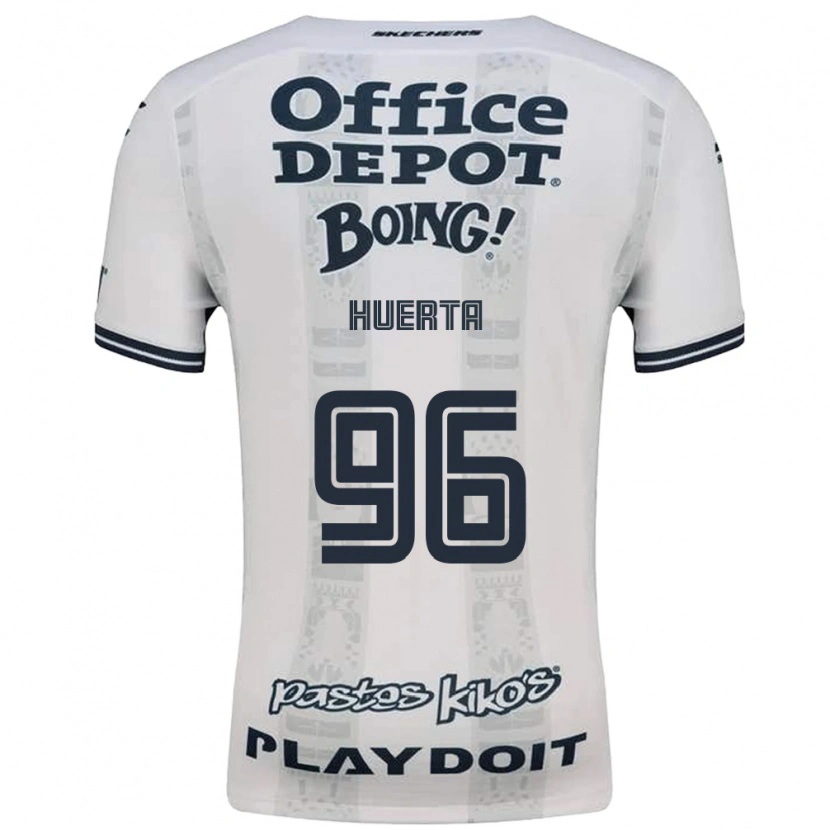 Danxen Heren Edwin Huerta #96 Rood Wit Zwart Uitshirt Uittenue 2026/27 T-Shirt België