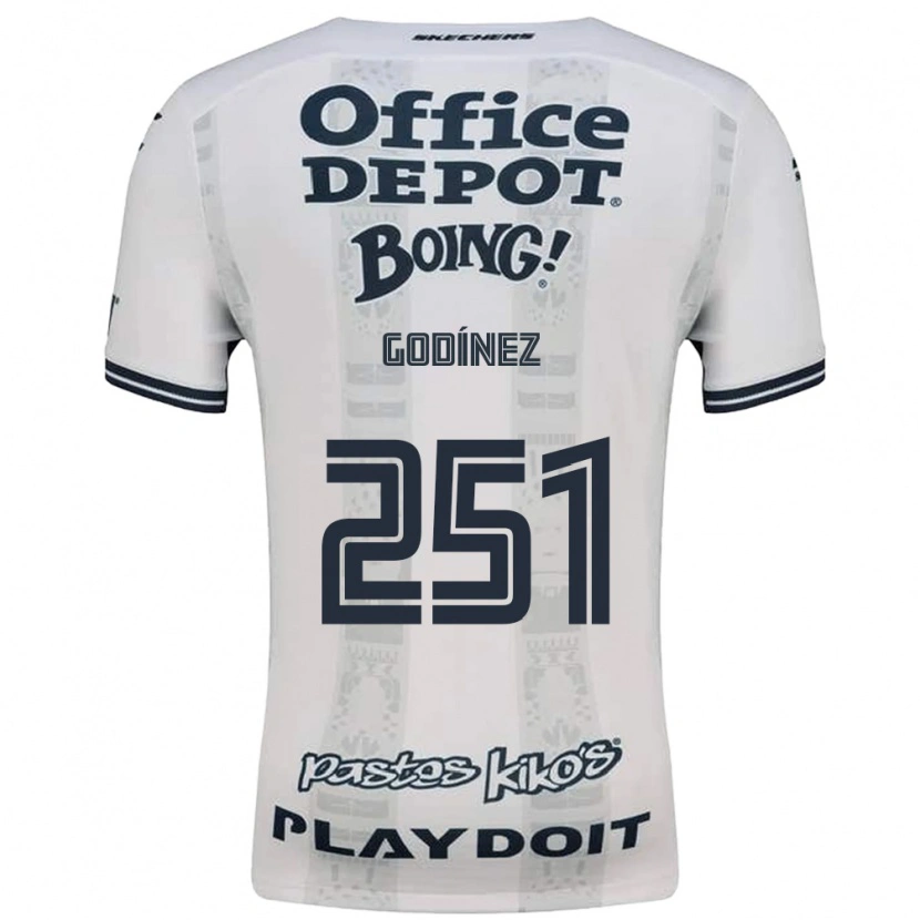 Danxen Heren Daniel Godínez #251 Rood Wit Zwart Uitshirt Uittenue 2026/27 T-Shirt België