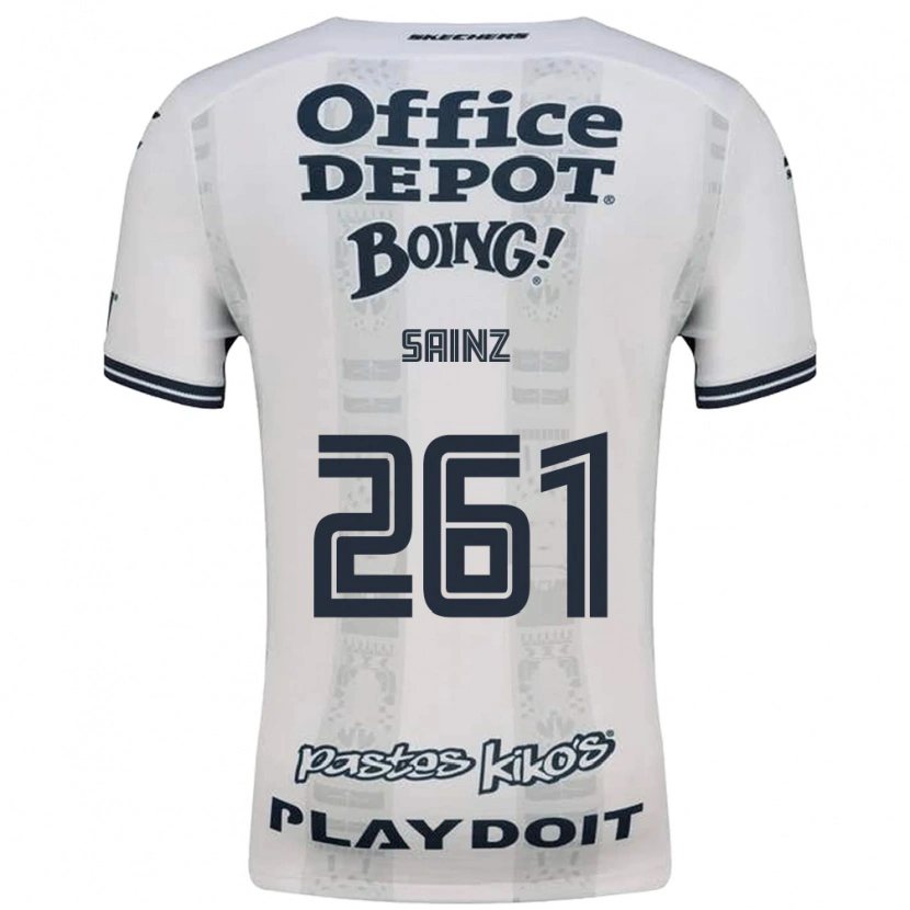 Danxen Heren Diego Sáinz #261 Rood Wit Zwart Uitshirt Uittenue 2026/27 T-Shirt België