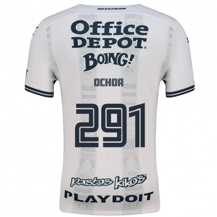 Danxen Heren Matteo Ochoa #291 Rood Wit Zwart Uitshirt Uittenue 2026/27 T-Shirt België