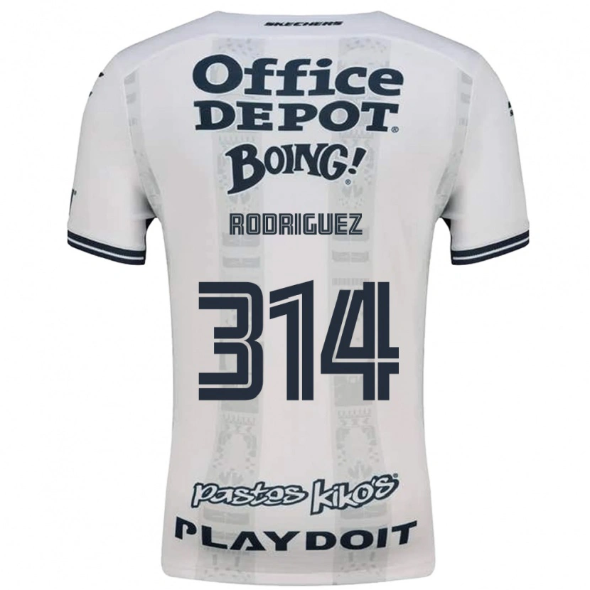 Danxen Heren Alan Rodríguez #314 Rood Wit Zwart Uitshirt Uittenue 2026/27 T-Shirt België