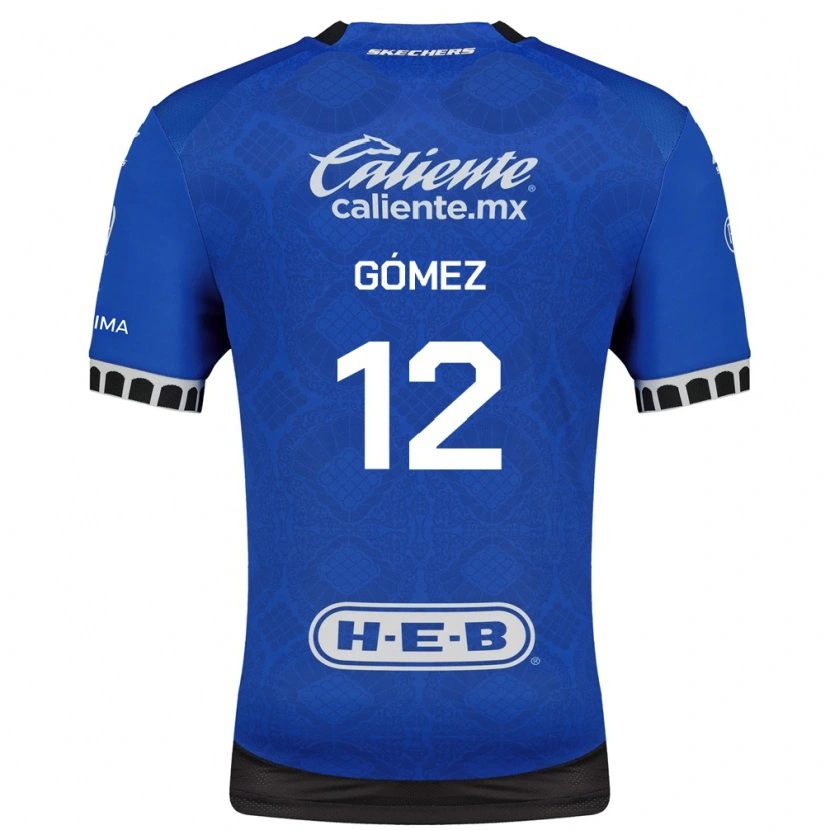 Danxen Heren Jaime Gómez #12 Koninklijk Blauw Wit Zwart Uitshirt Uittenue 2026/27 T-Shirt België