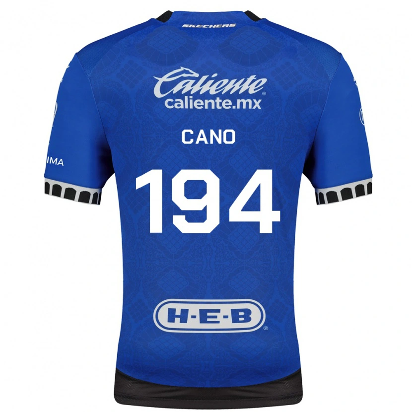 Danxen Heren Juan Cano #194 Koninklijk Blauw Wit Zwart Uitshirt Uittenue 2026/27 T-Shirt België