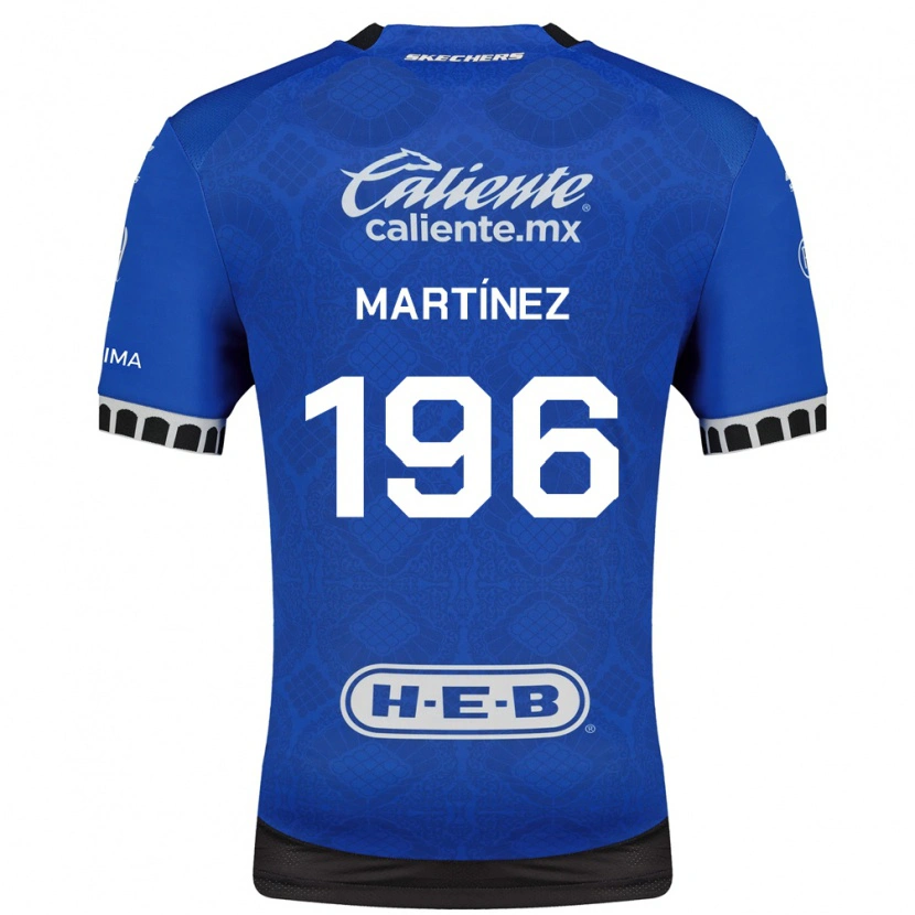 Danxen Heren Diego Martínez #196 Koninklijk Blauw Wit Zwart Uitshirt Uittenue 2026/27 T-Shirt België