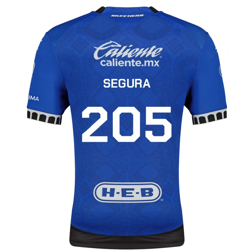 Danxen Heren Mathías Segura #205 Koninklijk Blauw Wit Zwart Uitshirt Uittenue 2026/27 T-Shirt België
