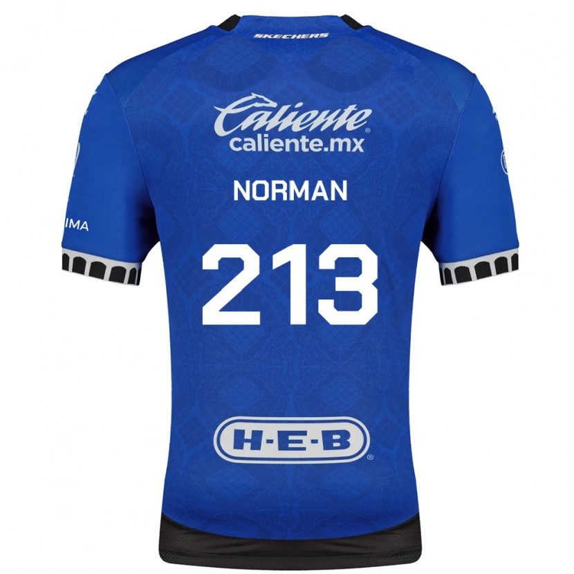 Danxen Heren Humberto Norman #213 Koninklijk Blauw Wit Zwart Uitshirt Uittenue 2026/27 T-Shirt België
