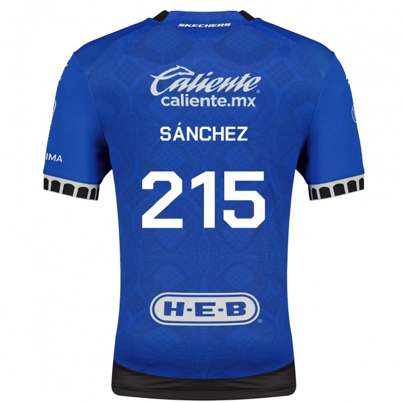 Danxen Heren José Sánchez #215 Koninklijk Blauw Wit Zwart Uitshirt Uittenue 2026/27 T-Shirt België