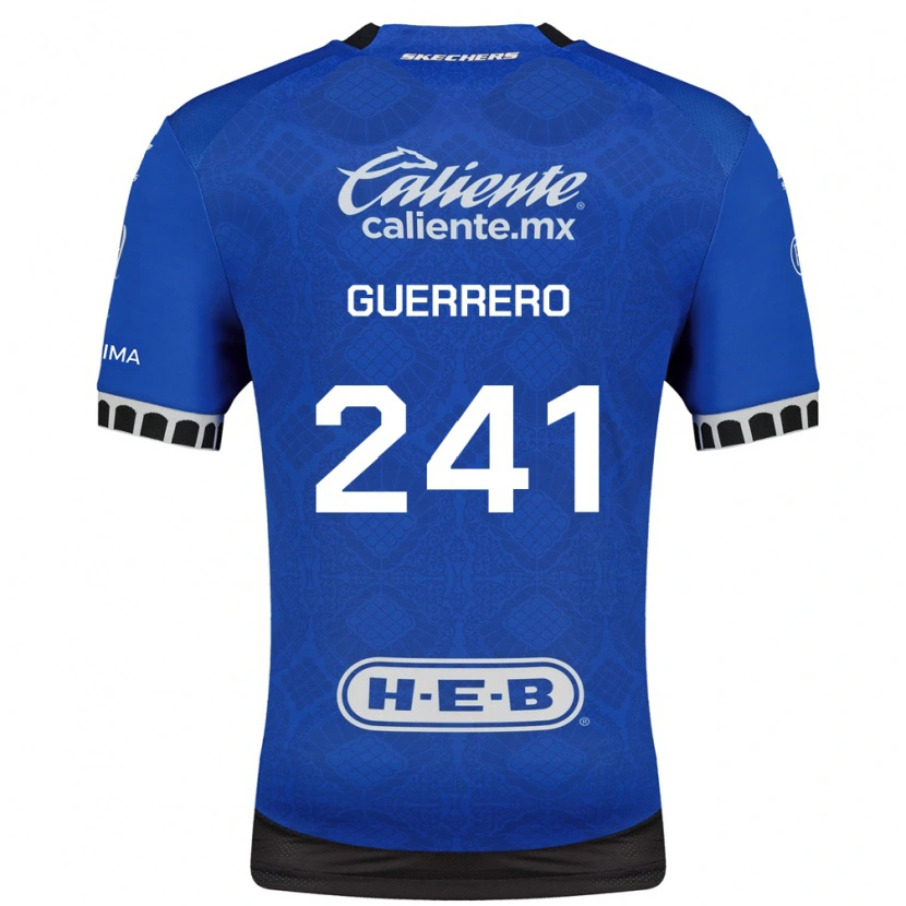 Danxen Heren Emiliano Guerrero #241 Koninklijk Blauw Wit Zwart Uitshirt Uittenue 2026/27 T-Shirt België