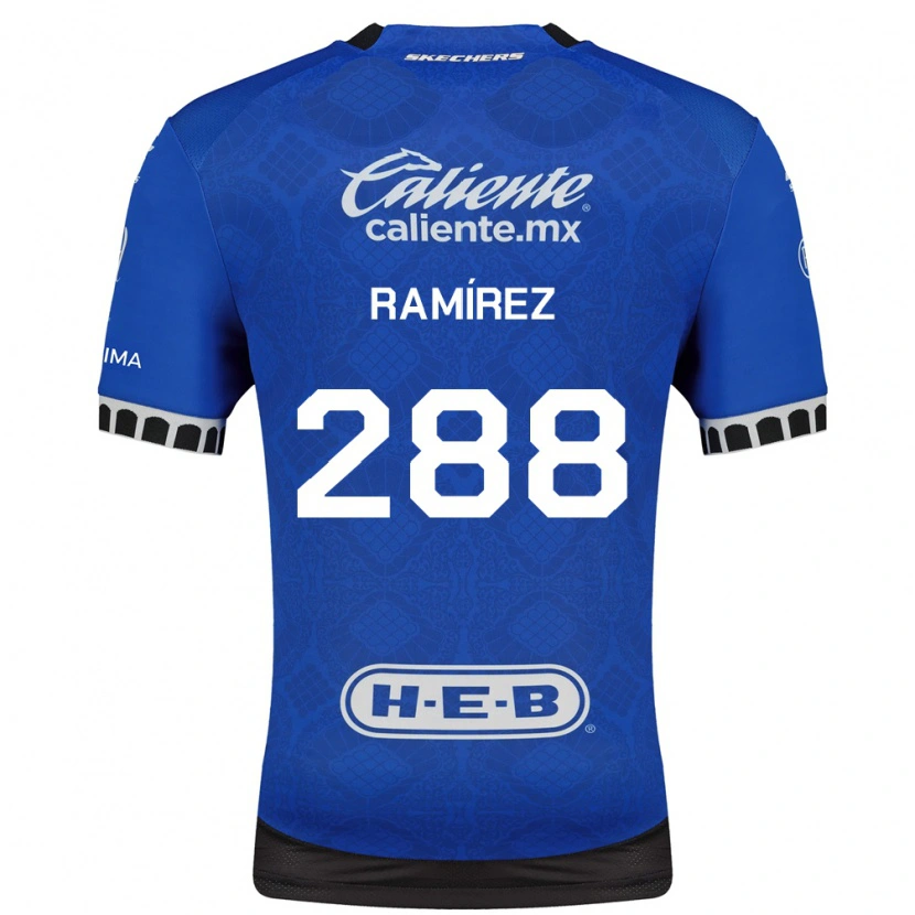 Danxen Heren Santiago Ramírez #288 Koninklijk Blauw Wit Zwart Uitshirt Uittenue 2026/27 T-Shirt België