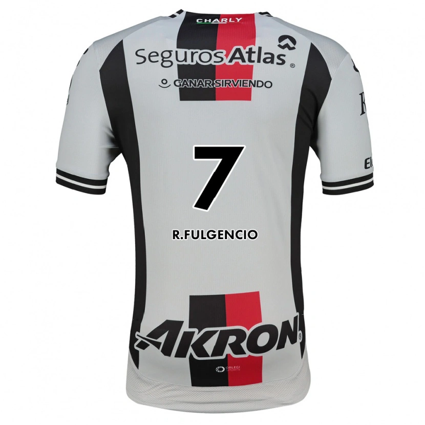 Danxen Heren Raymundo Fulgencio #7 Wit Rood Zwart Uitshirt Uittenue 2026/27 T-Shirt België