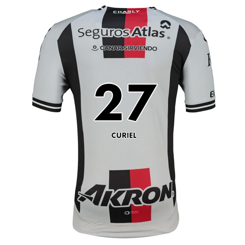 Danxen Heren Alexa Curiel #27 Wit Rood Zwart Uitshirt Uittenue 2026/27 T-Shirt België