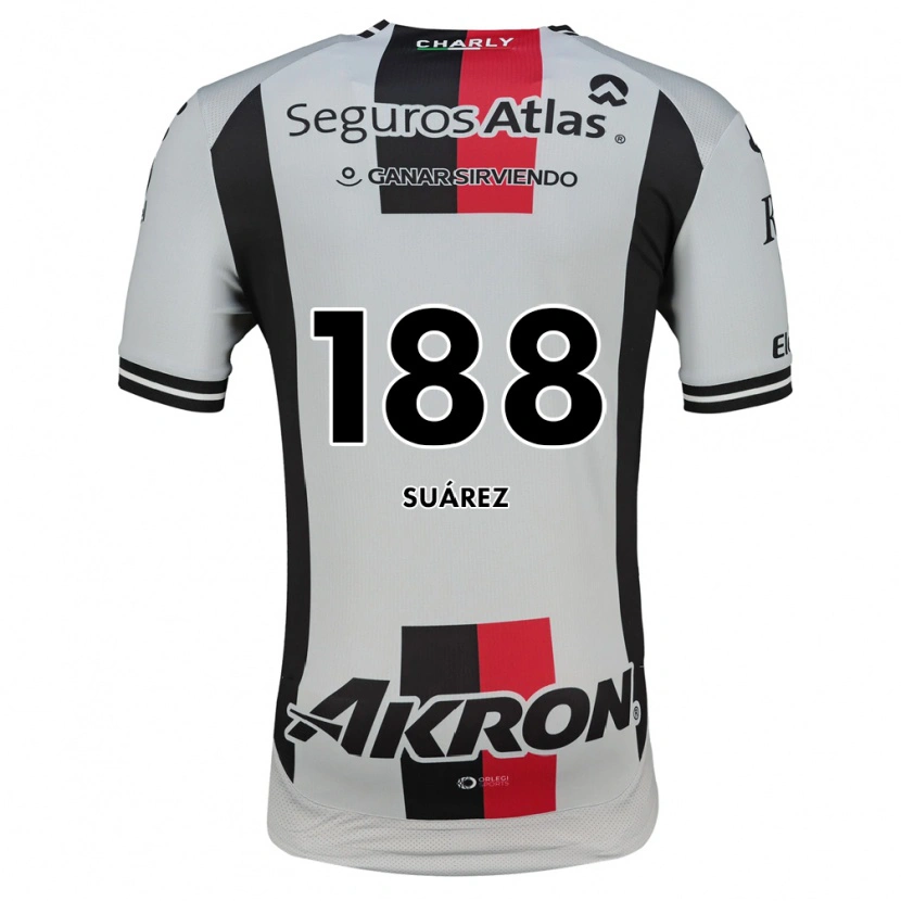 Danxen Heren Luis Suárez #188 Wit Rood Zwart Uitshirt Uittenue 2026/27 T-Shirt België