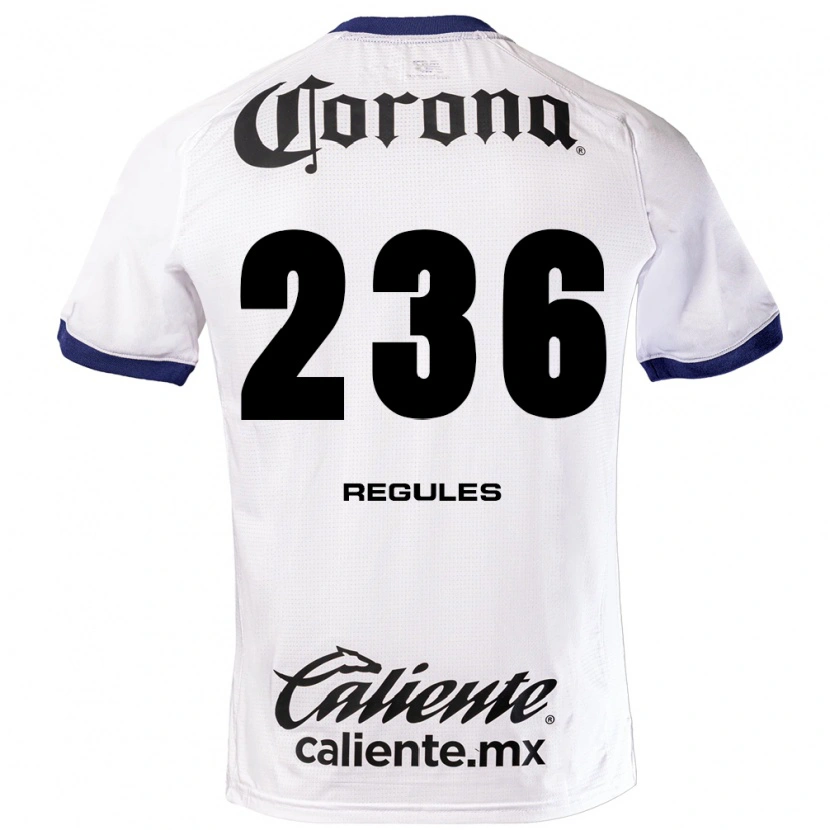 Danxen Heren Carlo Regules #236 Wit Blauw Zwart Uitshirt Uittenue 2026/27 T-Shirt België