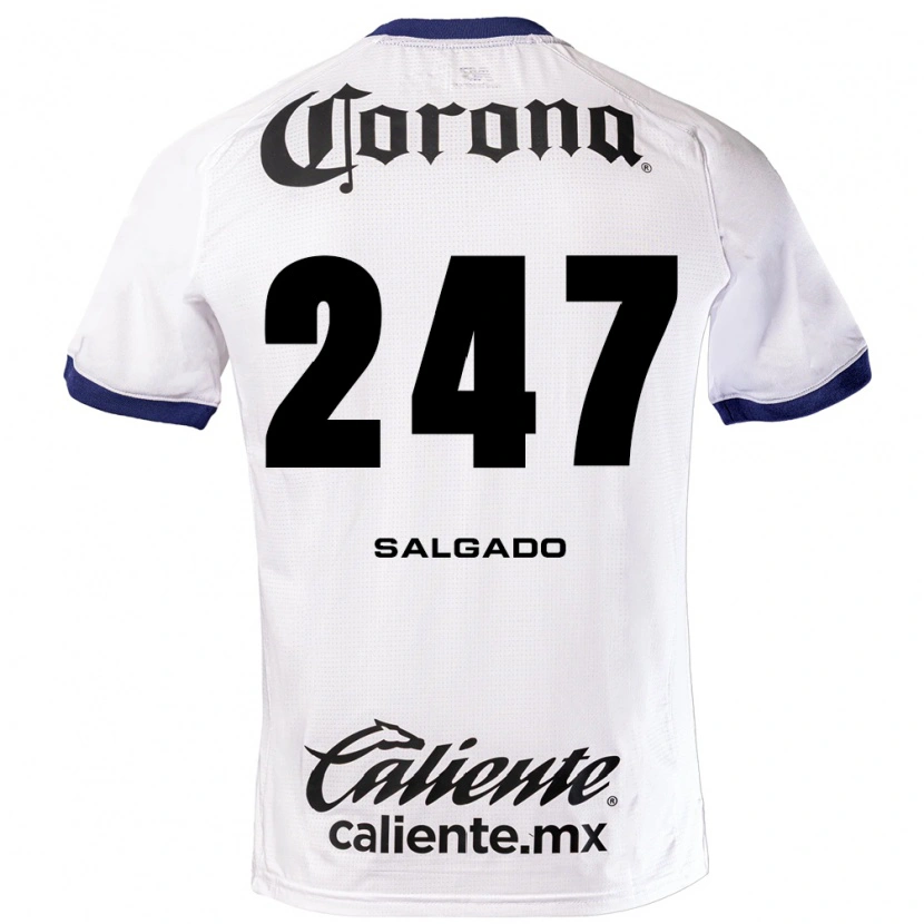 Danxen Heren Rui Salgado #247 Wit Blauw Zwart Uitshirt Uittenue 2026/27 T-Shirt België