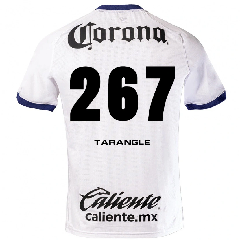 Danxen Heren Sebastián Tarangle #267 Wit Blauw Zwart Uitshirt Uittenue 2026/27 T-Shirt België