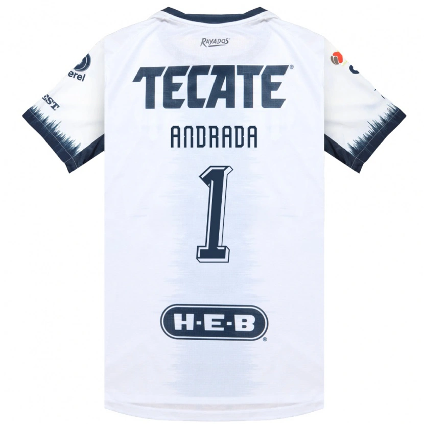 Danxen Heren Esteban Andrada #1 Wit Inktblauw Rood Uitshirt Uittenue 2026/27 T-Shirt België
