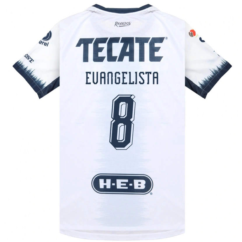 Danxen Heren Diana Evangelista #8 Wit Inktblauw Rood Uitshirt Uittenue 2026/27 T-Shirt België