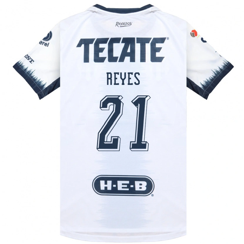 Danxen Heren Luis Reyes #21 Wit Inktblauw Rood Uitshirt Uittenue 2026/27 T-Shirt België